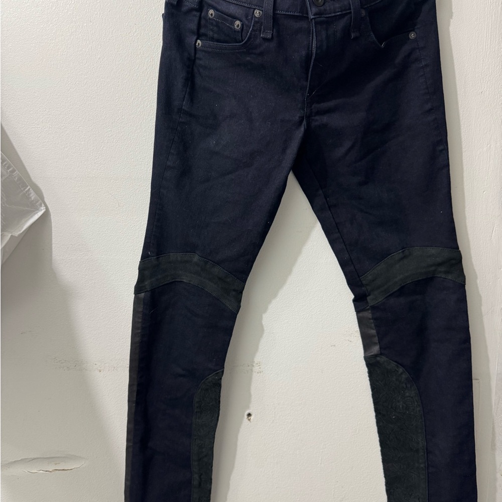 rag & bone Black Skinny Women's Jeans